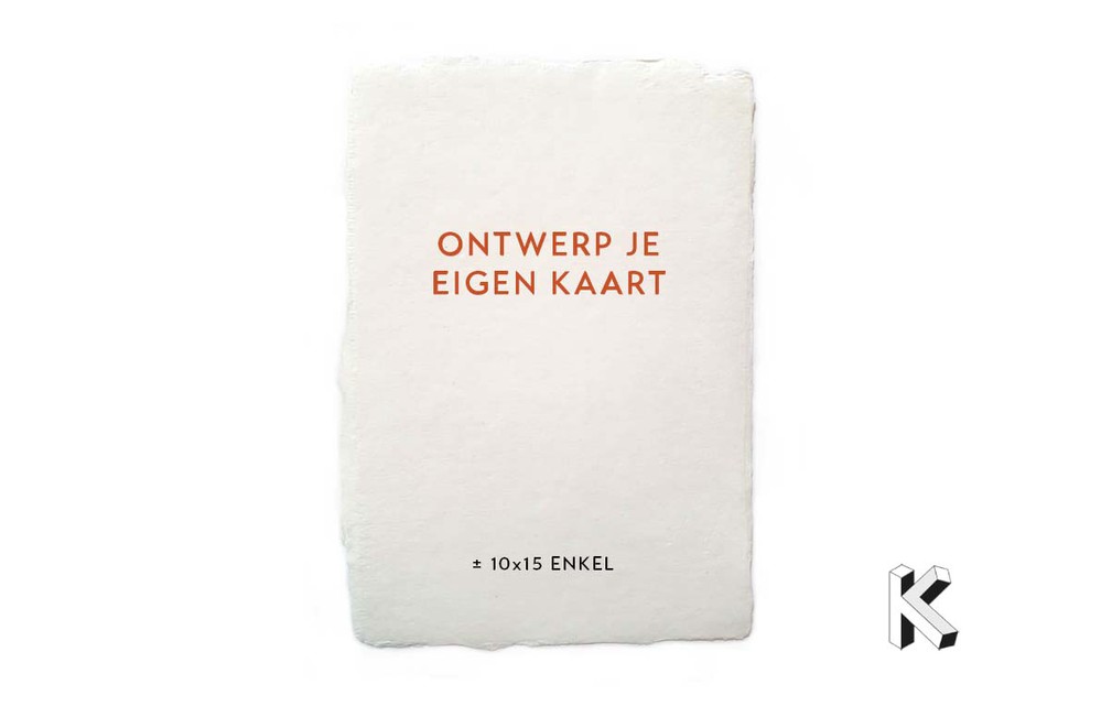 Maak je eigen ontwerp | 10,5x15,5