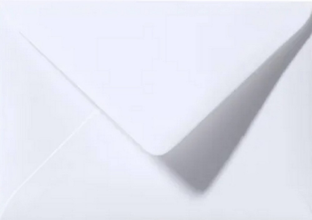 Envelop 12x18,5 Wit