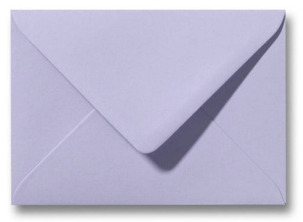 Envelop lavendel 16,2x22,6 cm