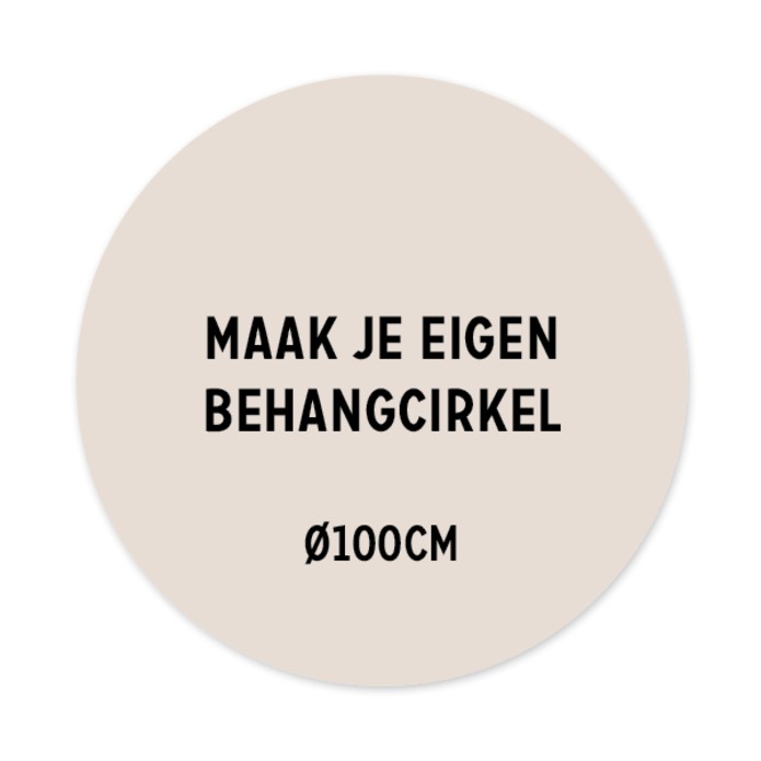 Behangcirkel ø100cm