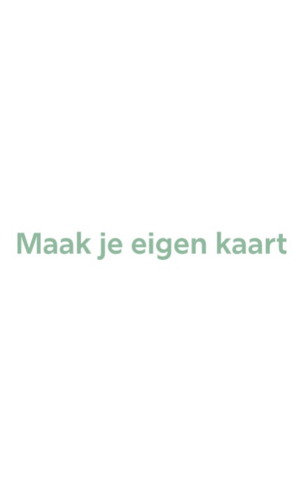 Maak zelf je kaartje op 11x17,5 enkel