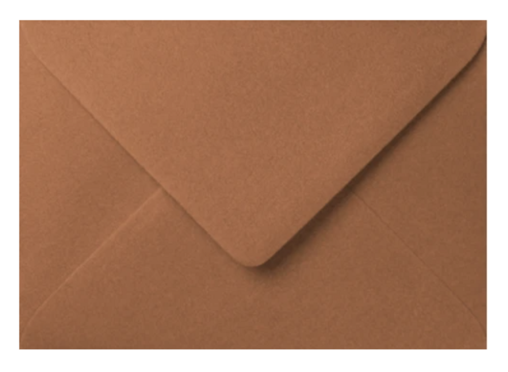Envelop 12x18,5 Metallic Brons