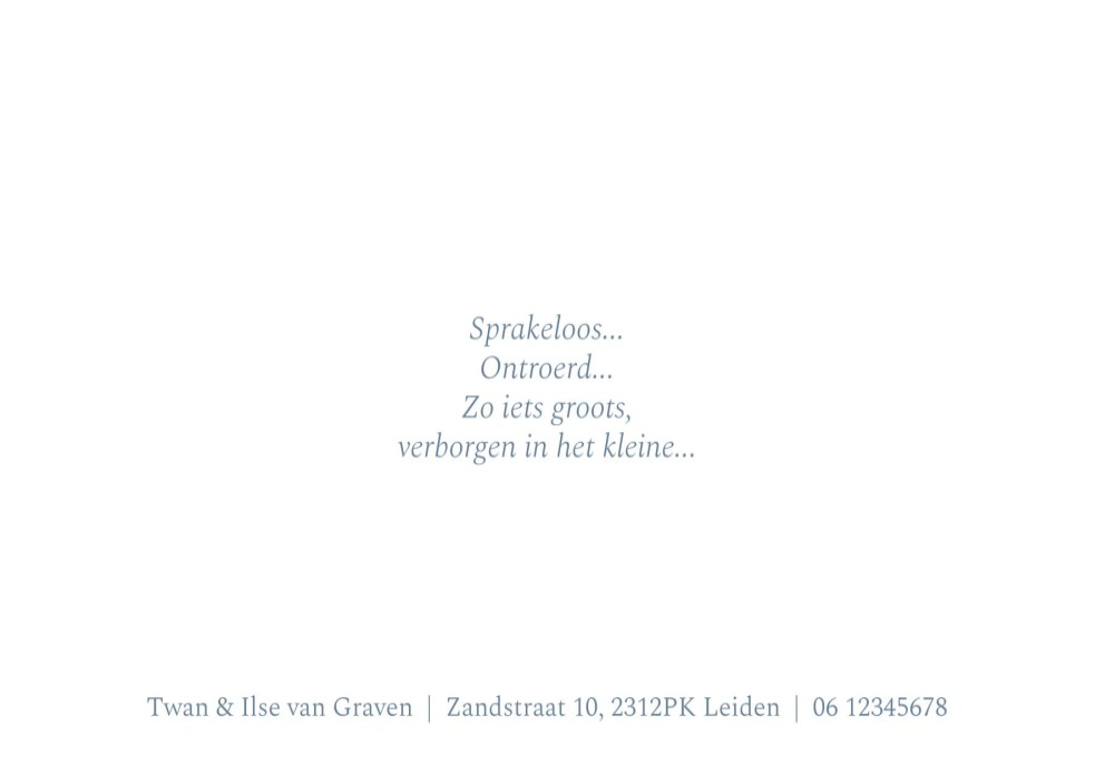 kaart achterzijde